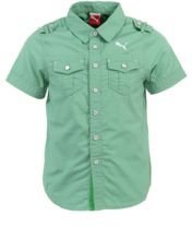 Puma Green Casual Shirt Boys