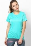 Puma Green Polyester Top women