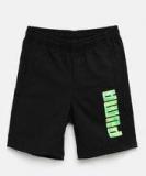 Puma Hero Woven Black Shorts Boys