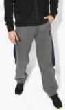 Puma Men Charcoal Grey Panel Heather Sweat Solid Joggers Men