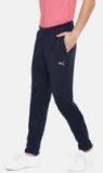 Puma Men Navy Blue VENT Knit Solid Training Track Pants