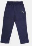 Puma Navy Blue Football Nxt Pant Jr Track Pants Boys