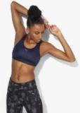 Puma Navy Blue Non Padded Sports Bra Women