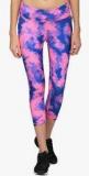 Puma Pink Printed Capris women