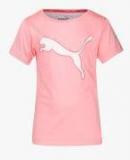 Puma Pink T Shirt Girls