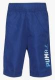 Puma Rebel Woven Blue Shorts Boys