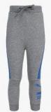 Puma Style Grey Track Pants Boys