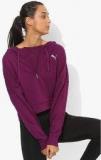 Puma Transition Purple Sweatshirt Women