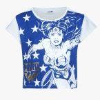 Puma Wonder Women Tee Lapis Blue T Shirt Girls