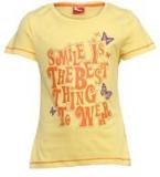 Puma Yellow Casual Top Girls