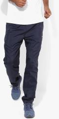 Puma Zippered Woven Navy Blue Track Pants men