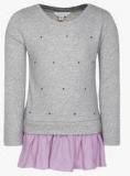 Pumpkin Patch Grey Sweatshirt Girls