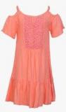 Pumpkin Patch Peach Casual Dress Girls