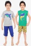 Punkster Pack Of 2 Multicoloured Night Suits Boys