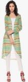 Purys Green Printed Shrug Women