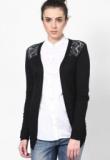 Raindrops Black Solids Shrug women