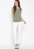 Rare Olive Solid Blouse Women