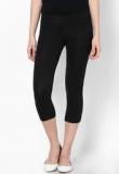 Rattrap Black 3/4Th Leggings Women