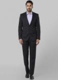 Raymond Black Solid Single Breasted Formal Suit Men