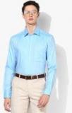 Raymond Blue Slim Fit Solid Formal Shirt Men