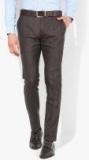 Raymond Burgundy Slim Fit Solid Formal Trouser Men