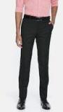 Raymond Charcoal Slim Fit Solid Formal Trouser Men