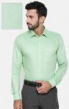 Raymond Green Slim Fit Self Design Formal Shirt Men