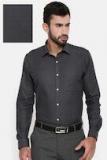 Raymond Grey Self Design Slim Fit Formal Shirt Men