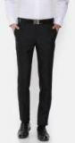 Raymond Navy Blue Slim Fit Solid Formal Trouser Men