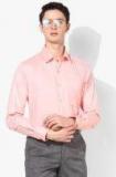 Raymond Orange Slim Fit Solid Formal Shirt Men