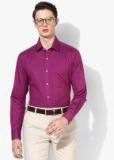 Raymond Violet Slim Fit Solid Formal Shirt Men