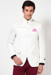 Raymond White Contemporary Fit Blazer Men