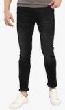 Red Tape Black Mid Rise Skinny Fit Jeans Men