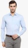 Red Tape Blue Regular Fit Solid Formal Shirt Men