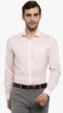 Red Tape Pink Regular Fit Solid Formal Shirt men