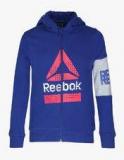 Reebok Blue Training Sweat Jacket Boys