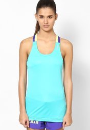 Reebok Polyester Green Workout Top women