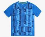 Reebok Re Ss Type Blue T Shirt Boys