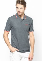 Reebok Sel Tipped Polo T Shirt Men