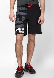 Reebok Sfm Board Black Shorts Men