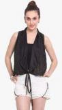 Rena Love Black Printed Shrug Women