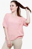 Renka Pink Solid Blouse Women