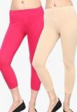 Rham Pack Of 2 Beige & Fuschia Capri Women