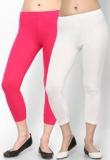 Rham Pack Of 2 Off White & Fuschia Capri Women