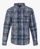 Rig Navy Blue Casual Shirt Boys