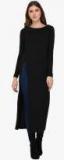 Rigo Black Solid Tunic Women