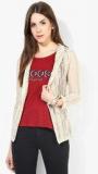 Riot Jeans Beige Solid Shrug Women