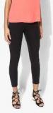 Riot Jeans Black Solid Leggings women