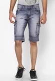 Ripfly Washed Grey Shorts Men