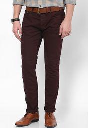 River Island Berry Skinny Fit Jeansred Skinny Fit Jeans Men